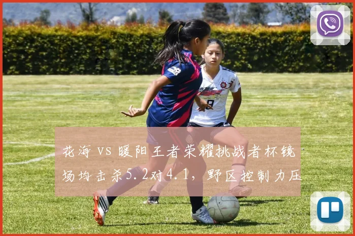 花海 vs 暖阳王者荣耀挑战者杯镜场均击杀5.2对4.1，野区控制力压制